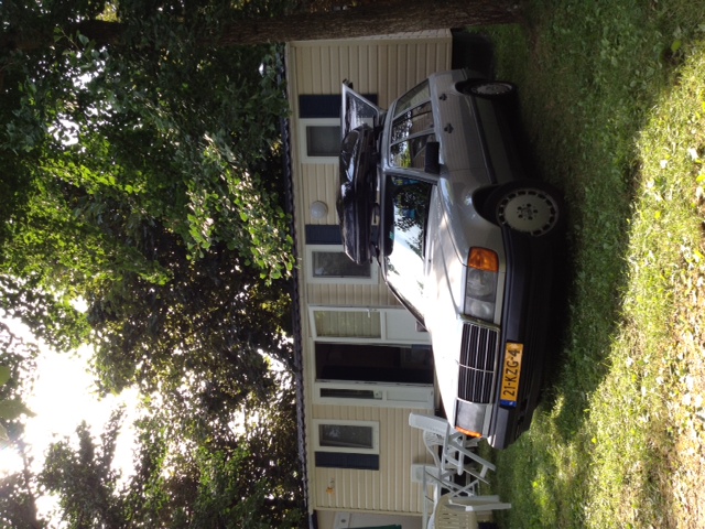 Voor de caravan in Levico Terme, Itali├½