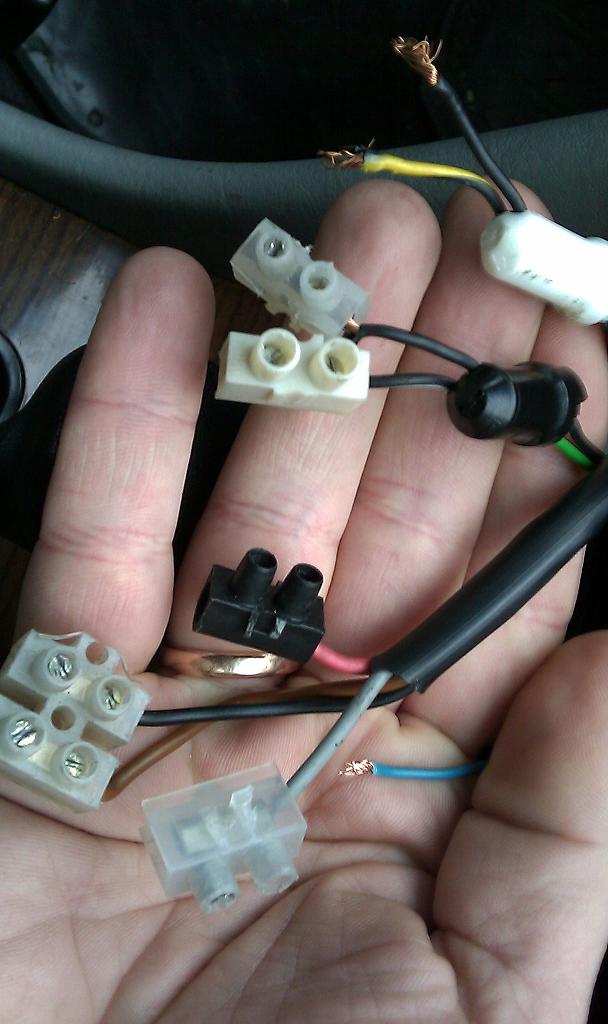 de snoertjes van de auto